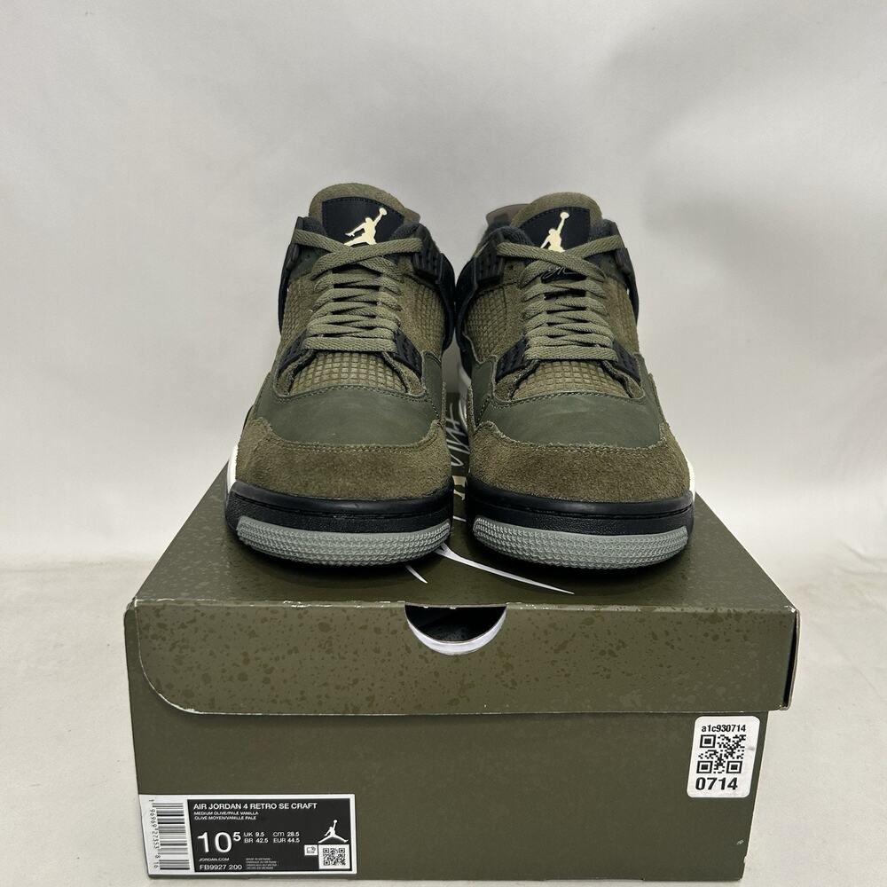 Nike Air Jordan 4 SE Craft “Medium Olive” - Picture 2 of 6